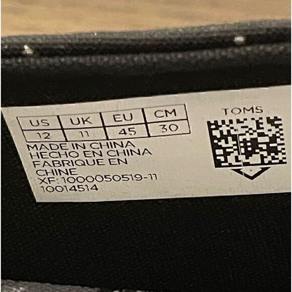 Tom’s x Star Wars Limited Edition Black Star Wars Darth Vader Print Classic - Picture 7 of 8